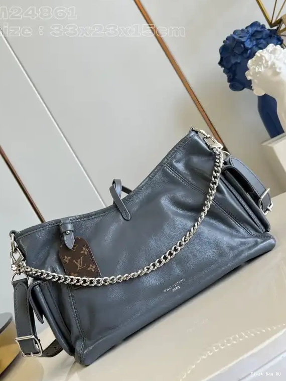 First bag Cargo -33.5 LOUIS CarryAll x 23x15cm VUITTON 0517